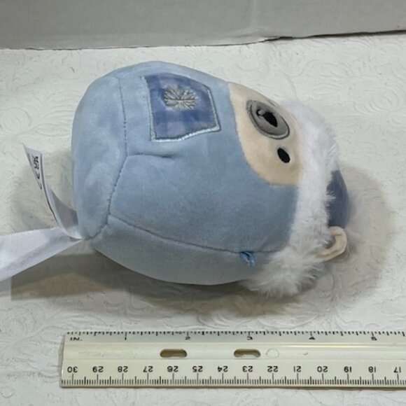 Original Squishmallows Brooke The Polar Bear Winter Mini Plush Toy Blue 5" - Picture 5 of 6